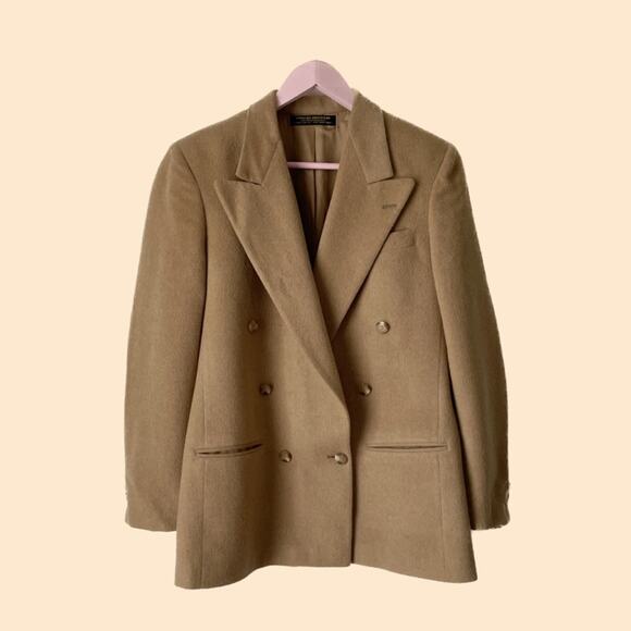 Brooks Brothers Camel Hair Blazer Size 8 - Picture 1 of 11